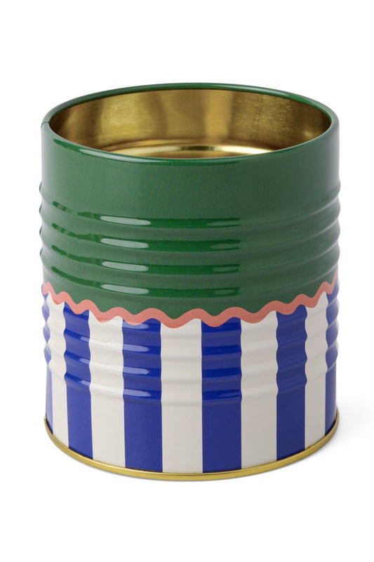 A Dopo Storage Tin, Striped