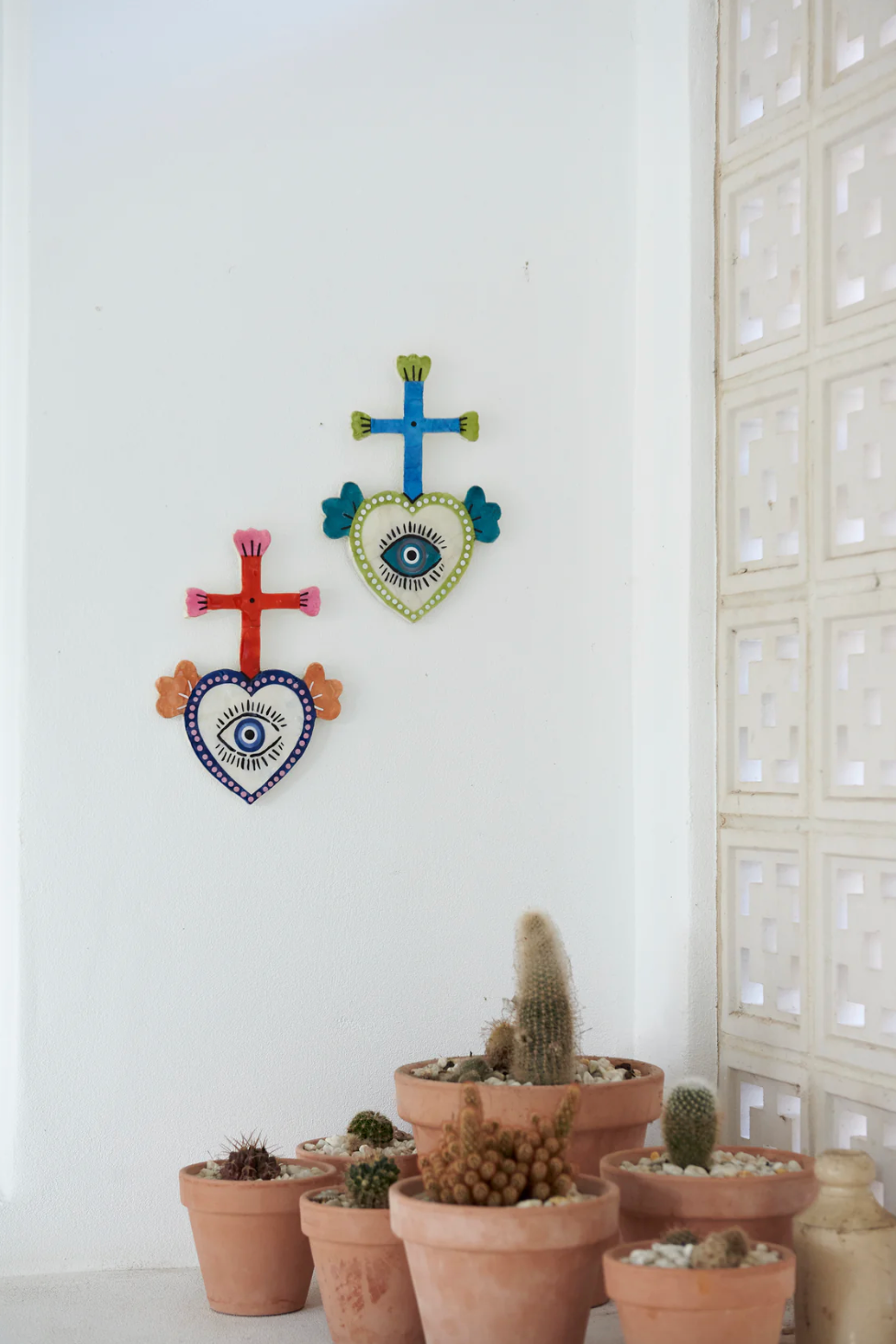 Corazon Cross, Blue