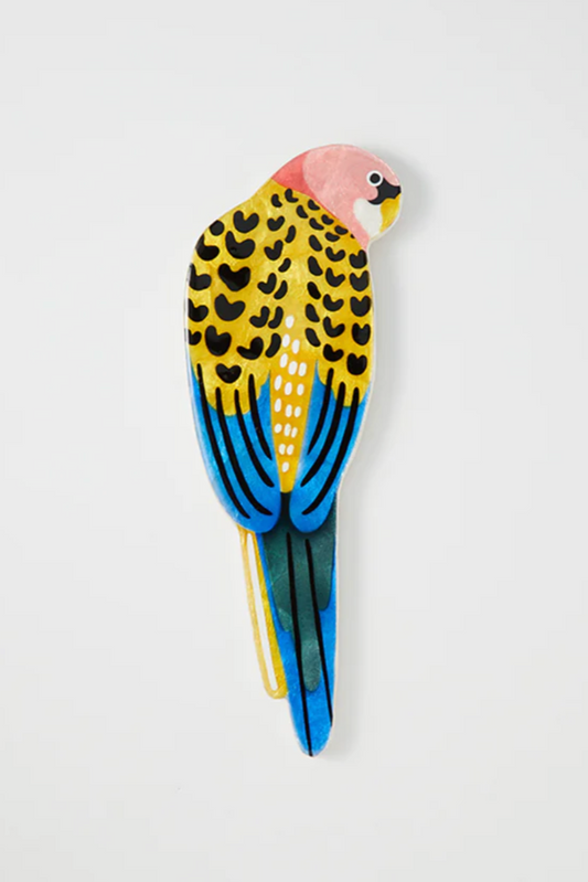 Aerial Yellow Rosella Wall Art