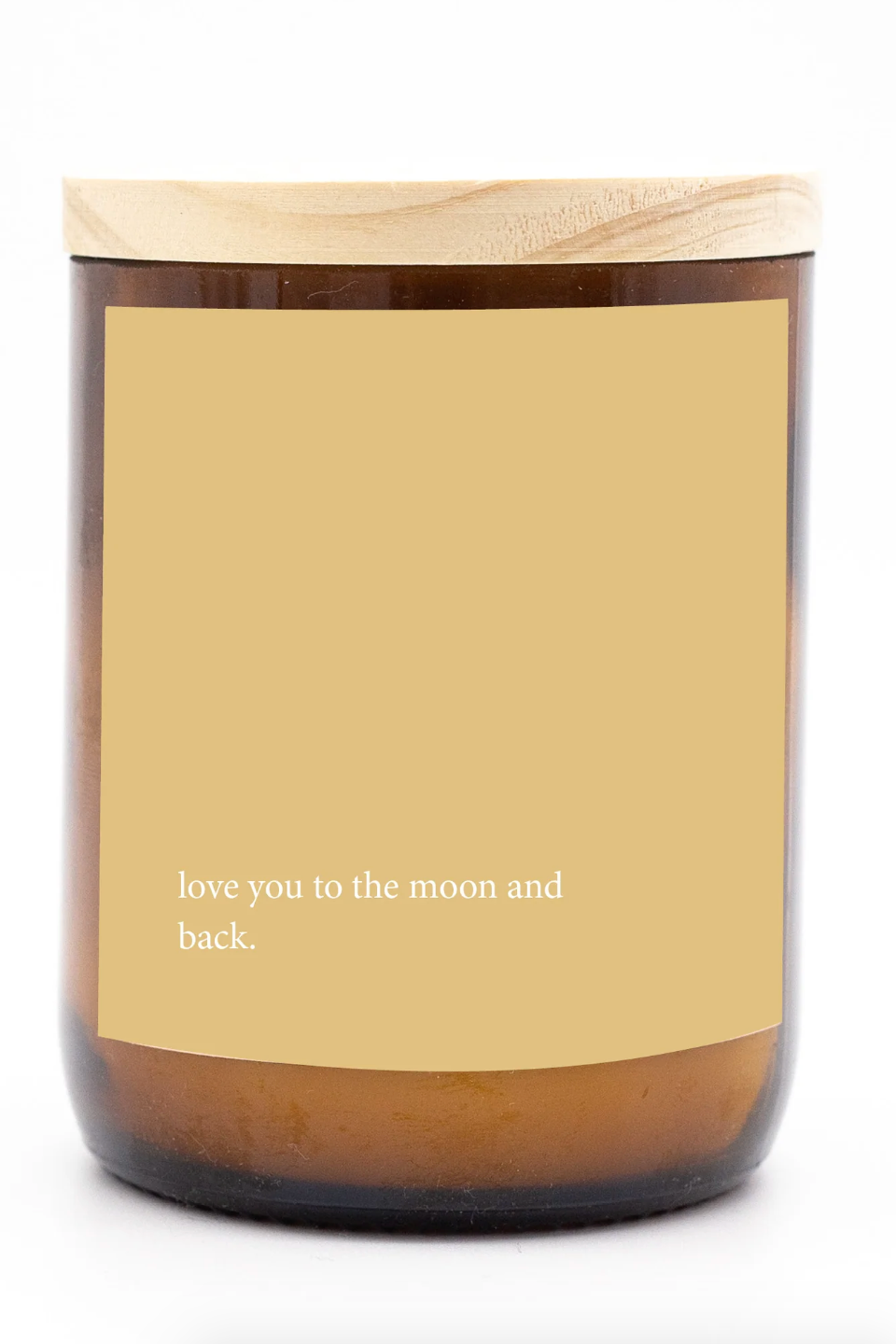 Love You to the Moon Candle