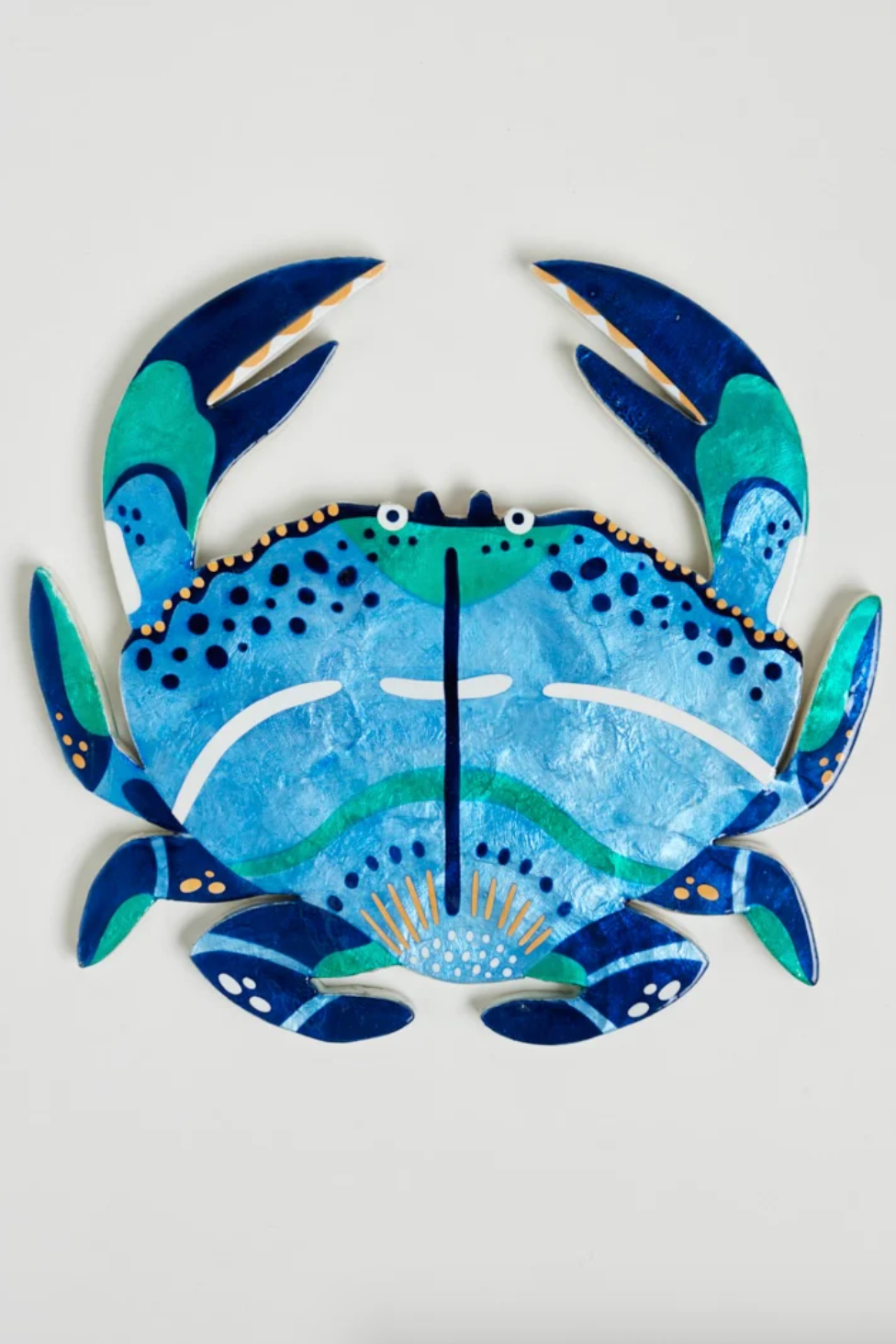 Beach Club Crab, Blue