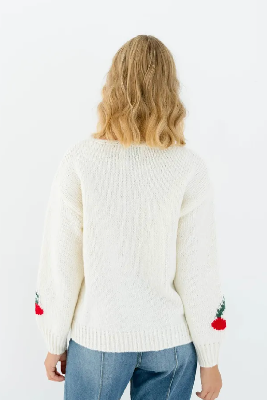 Mon Cheri Cardigan, Cherry