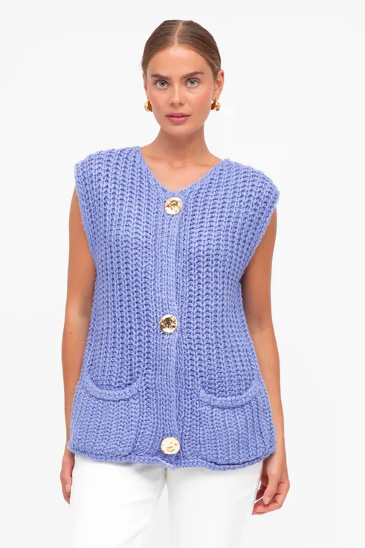 Gigi Knit, Cornflower