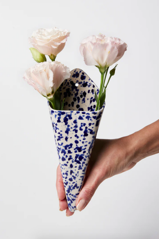 Folly Wall Vase, Splatter