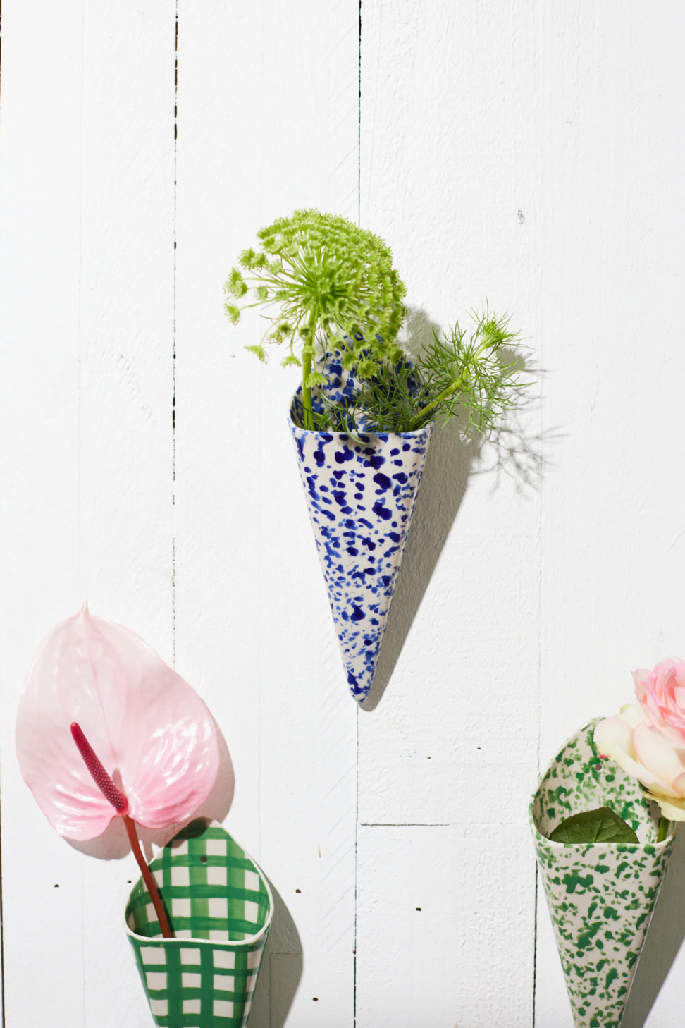 Folly Wall Vase, Splatter