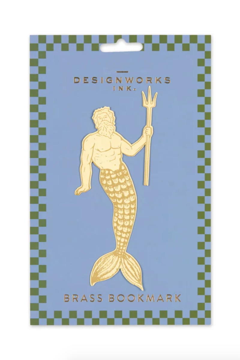 Brass Bookmark, Poseidon