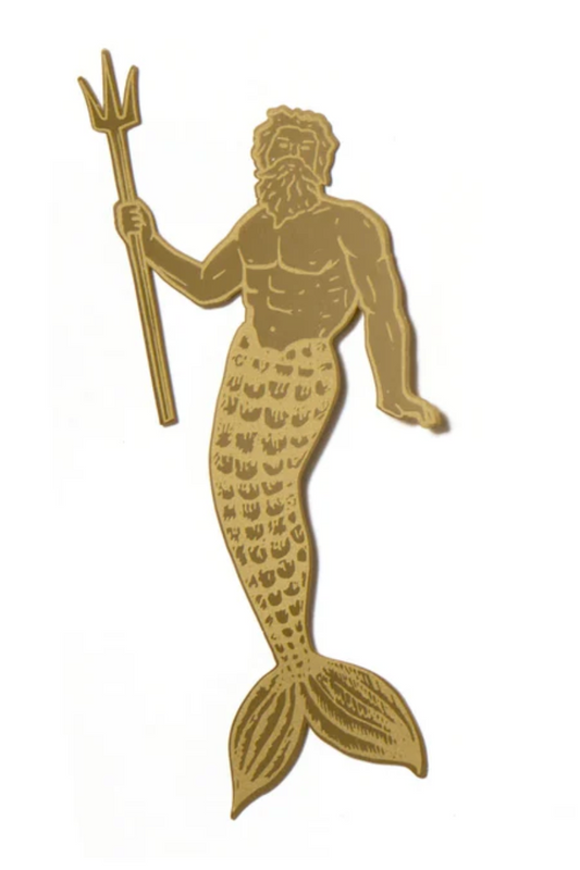 Brass Bookmark, Poseidon