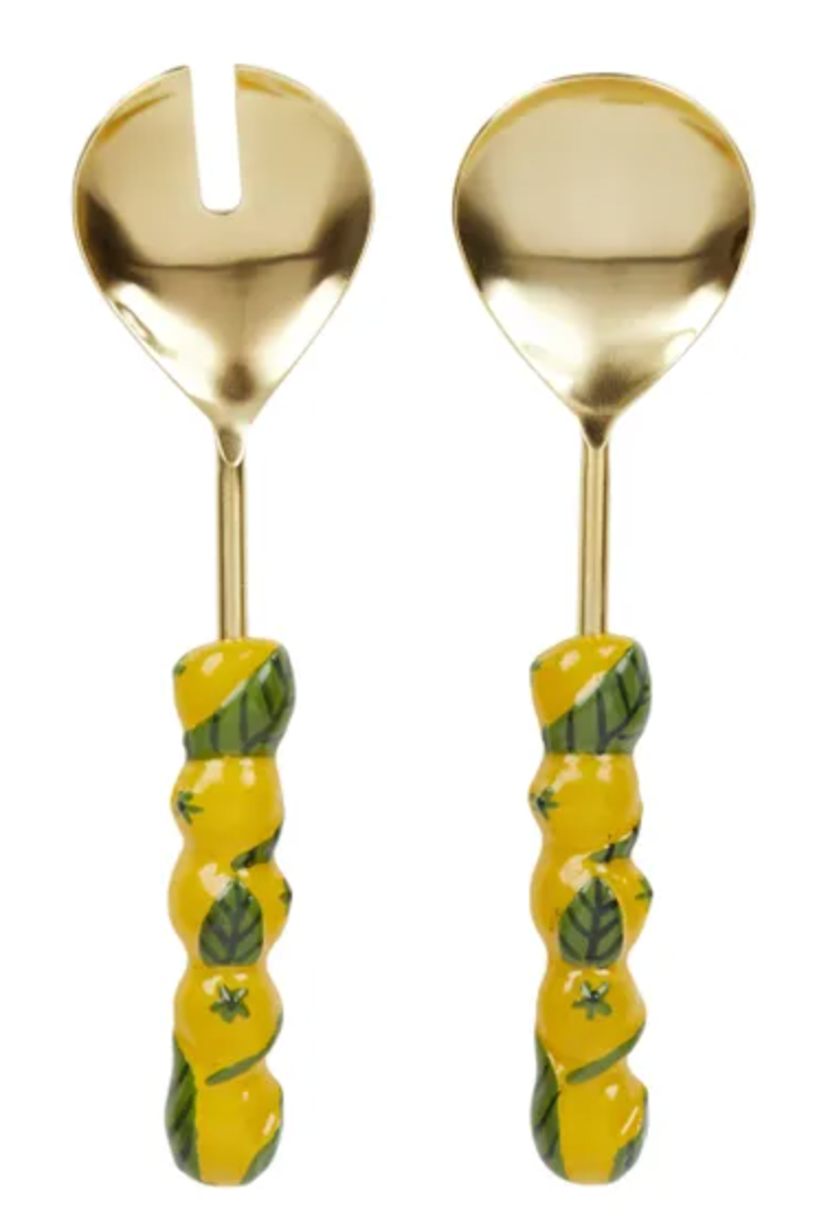 Lemon Salad Servers