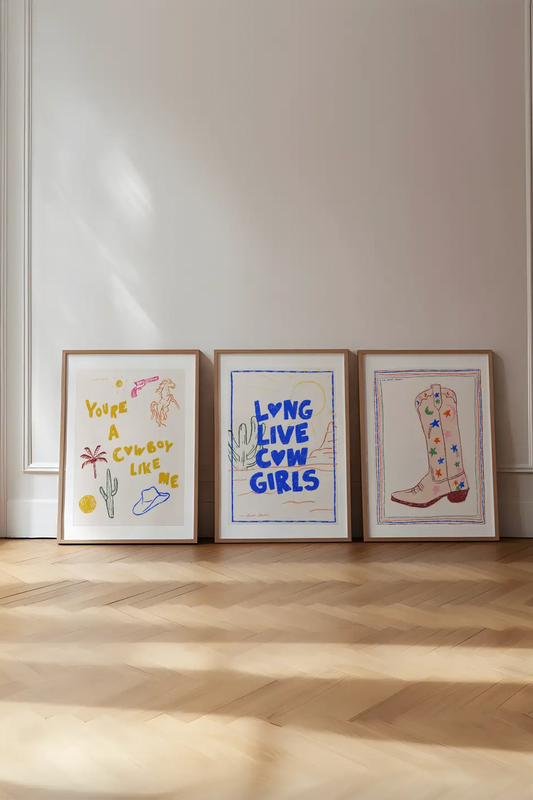 Cowgirl Art Prints