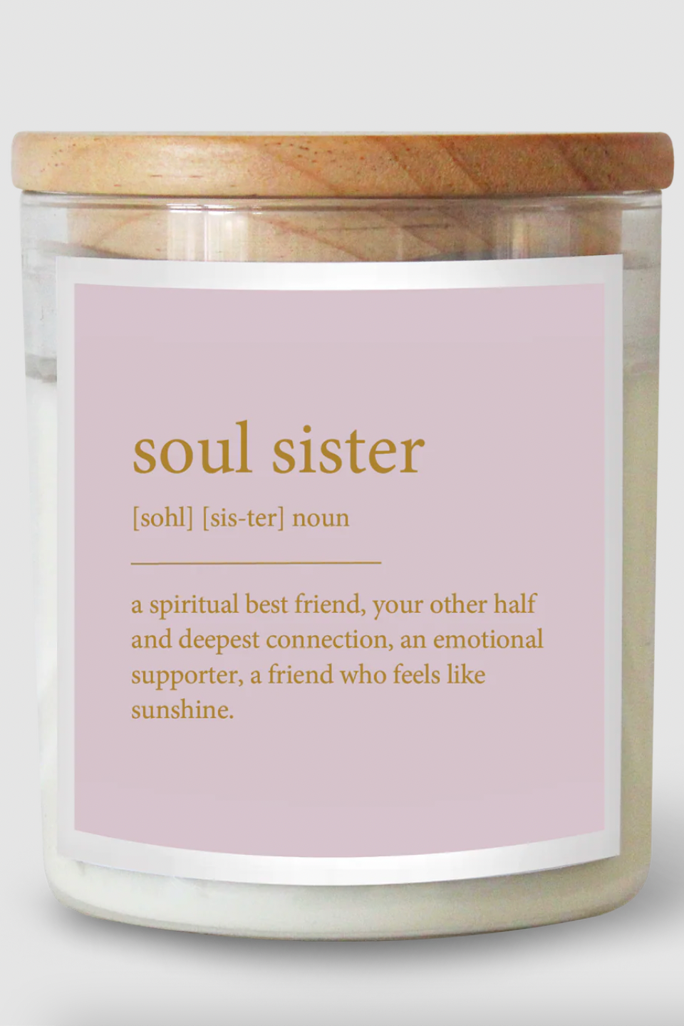 Soul Sister Goldie Candle