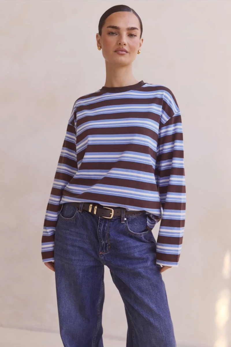 Lionel Stripe Long Sleeve Tee