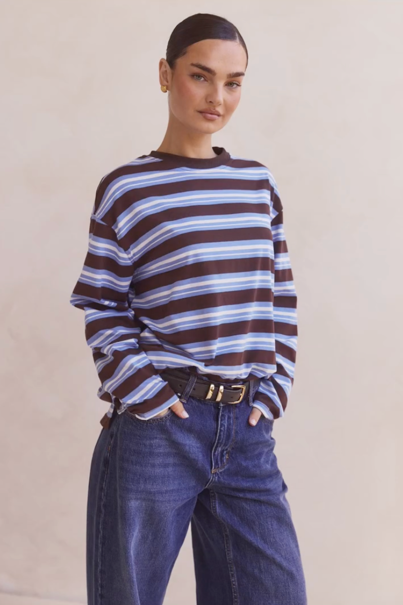 Lionel Stripe Long Sleeve Tee