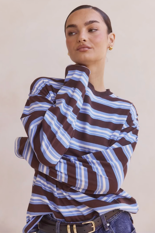 Lionel Stripe Long Sleeve Tee