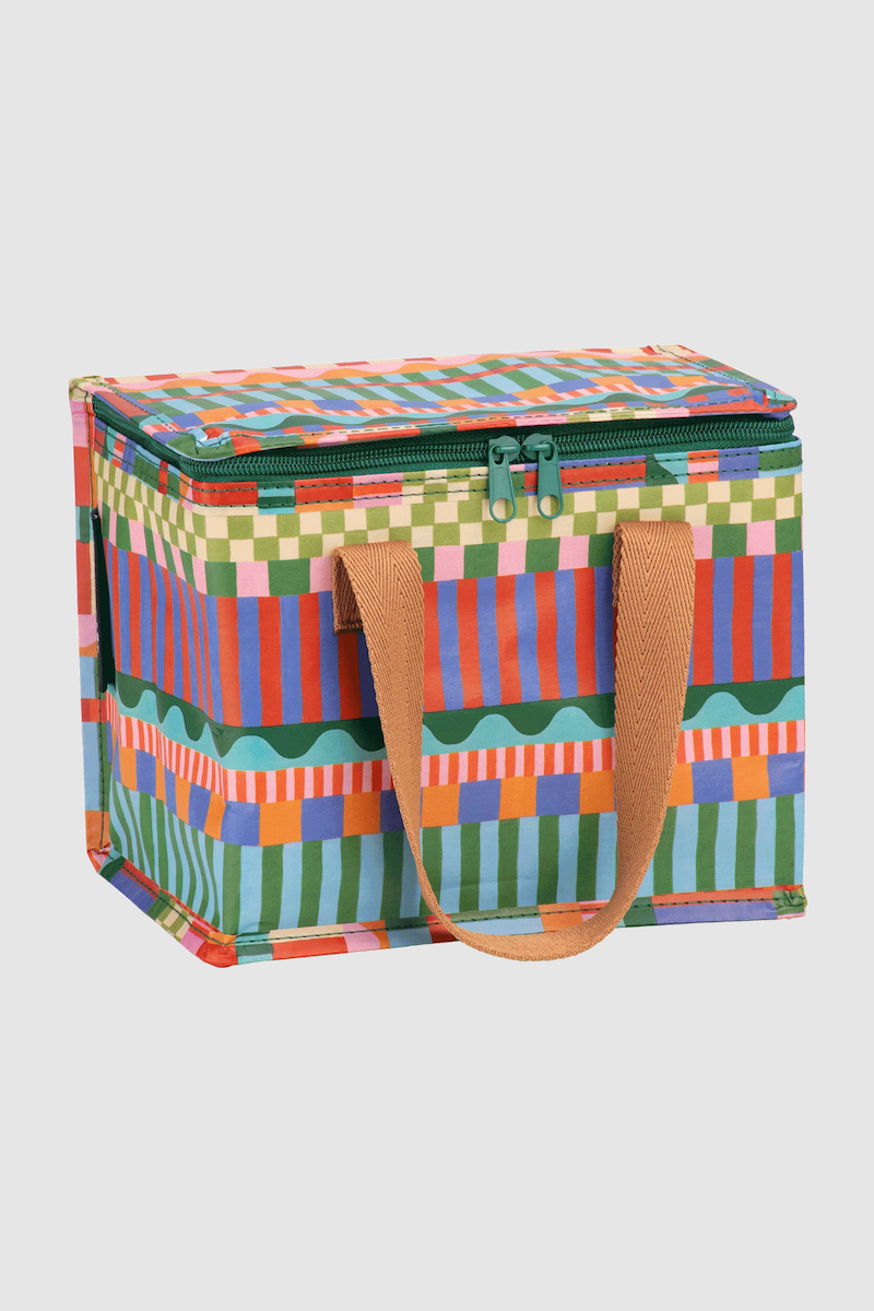 Lunch Box, Blocks + Stripes