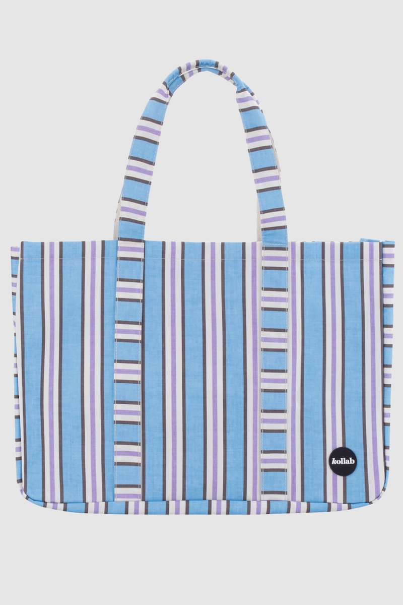 Carryall Cargo, Choc Blue Stripe