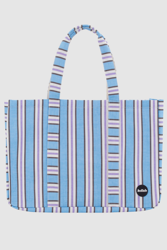 Carryall Cargo, Choc Blue Stripe