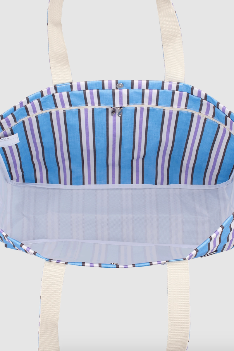 Carryall Cargo, Choc Blue Stripe