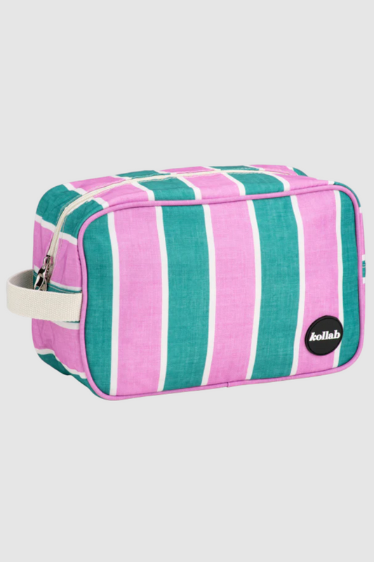 Travel Bag, Spring Stripe