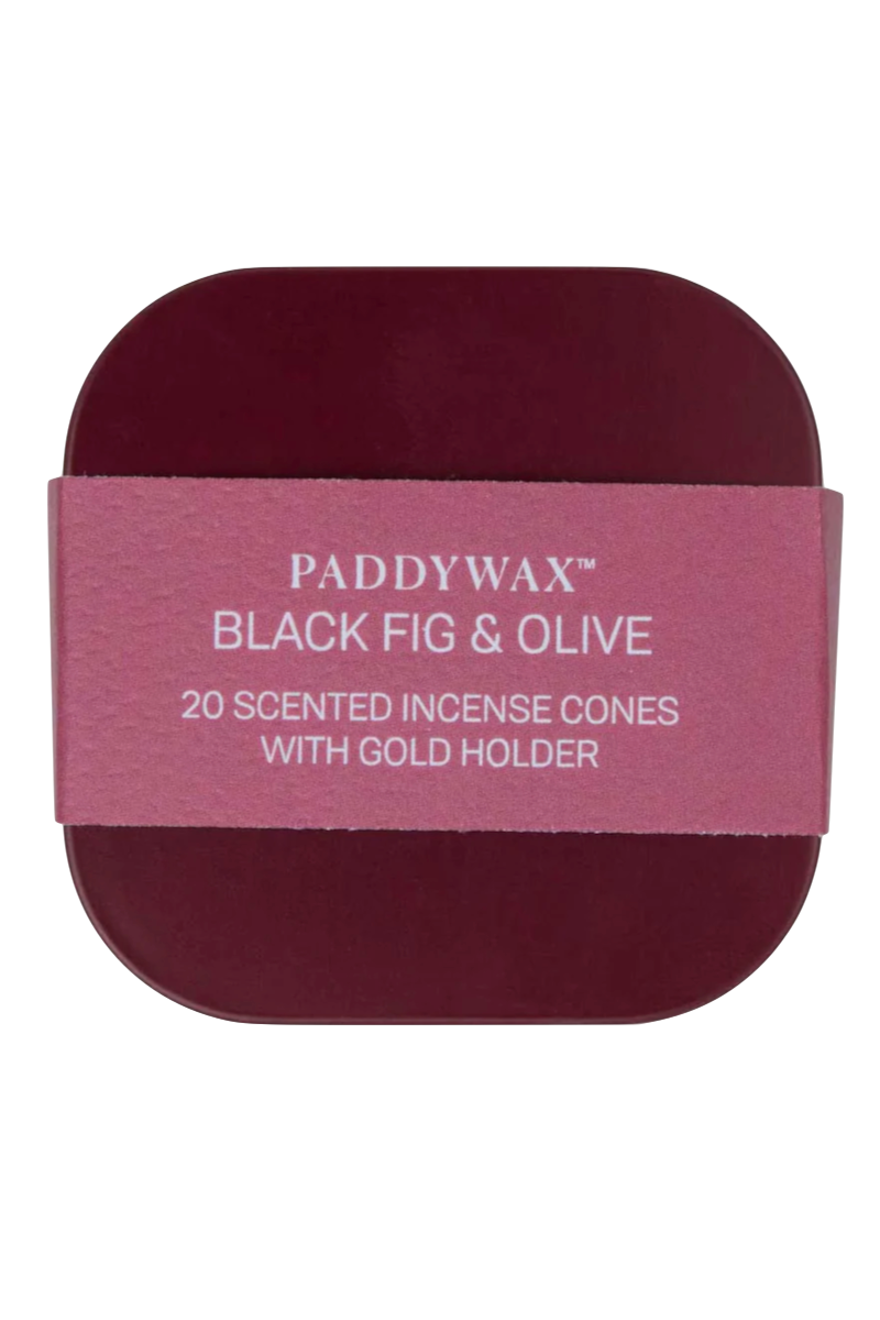 Cubed Incense Tin, Maroon