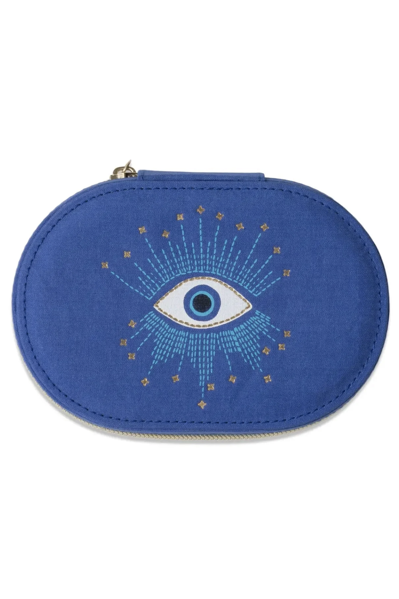 Oval Jewellery Case, Starry Eyed