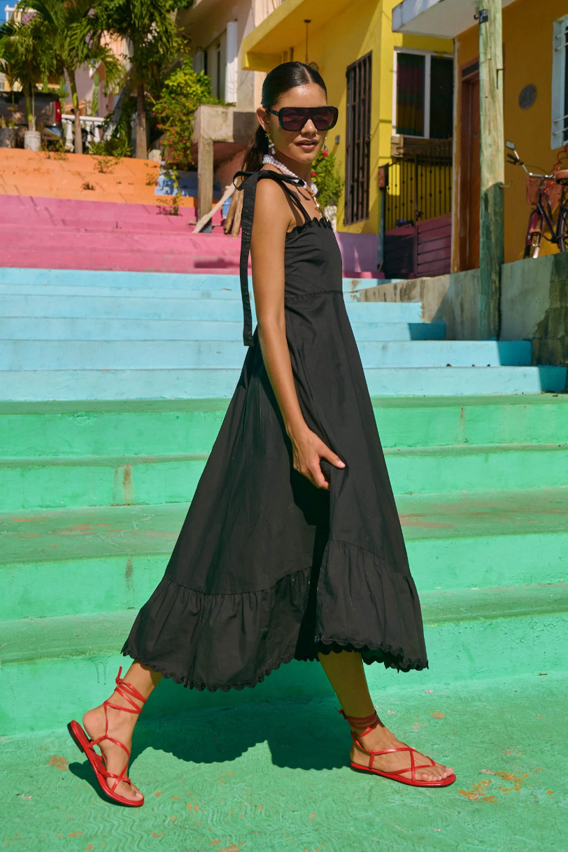 Brasilia Tie Maxi, Black