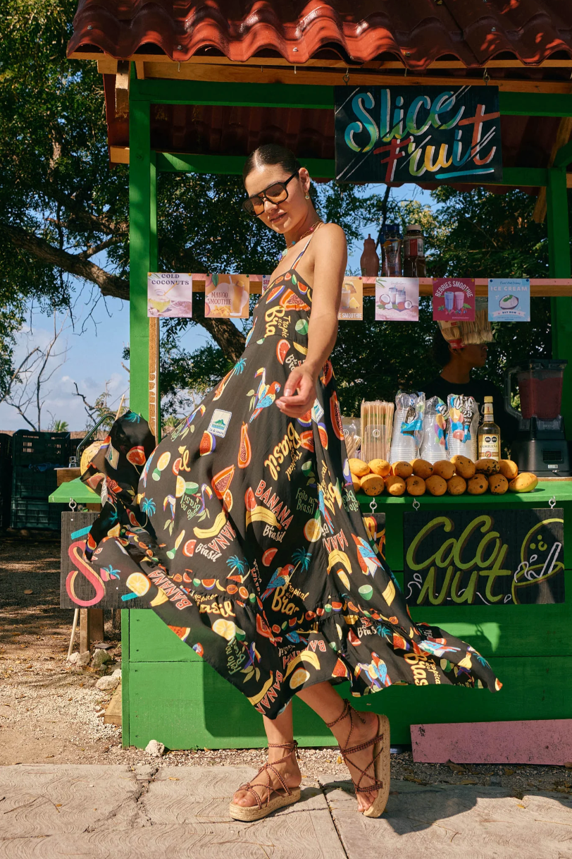 Cabana Tank Maxi, Black