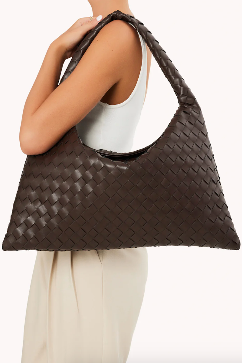 Kami Shoulder Bag, Chocolate