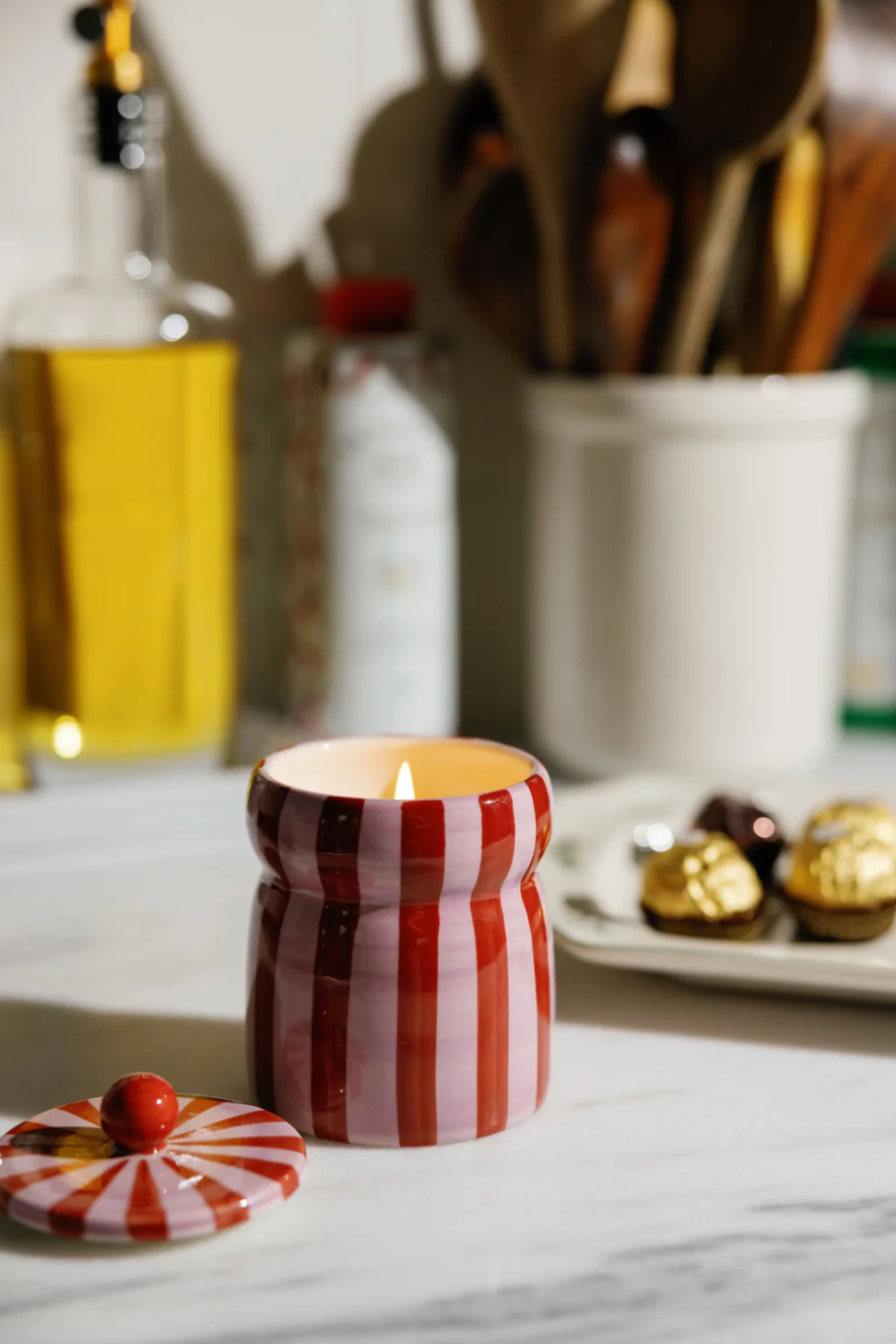 Cabana Candle, Pink Peppermint