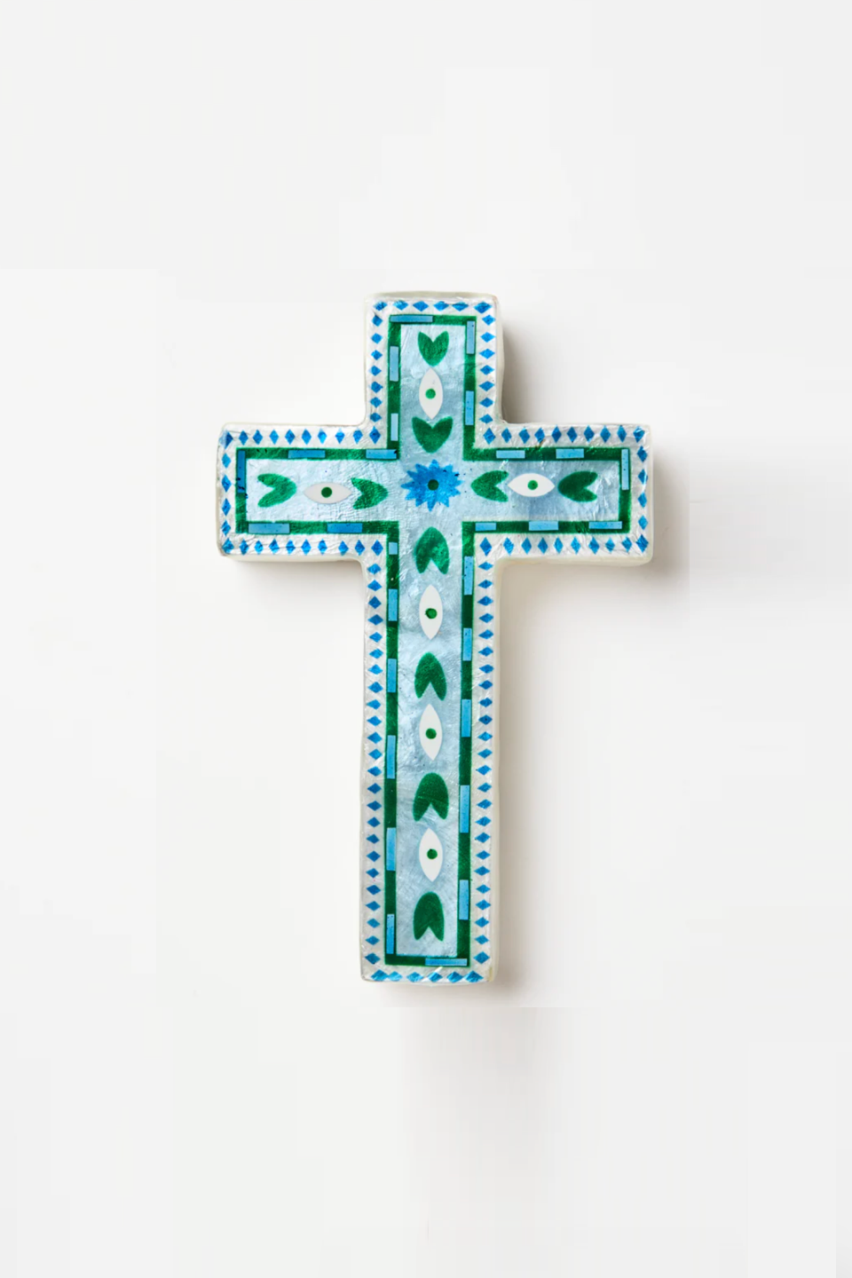 Fable Blue Small Cross