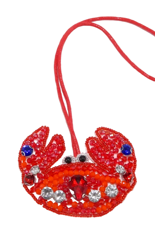 Crab Bag Charm