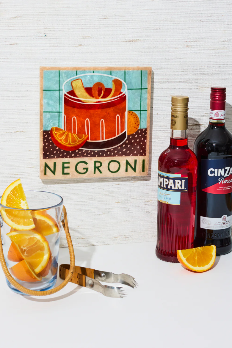 Happy Hour Negroni Tile