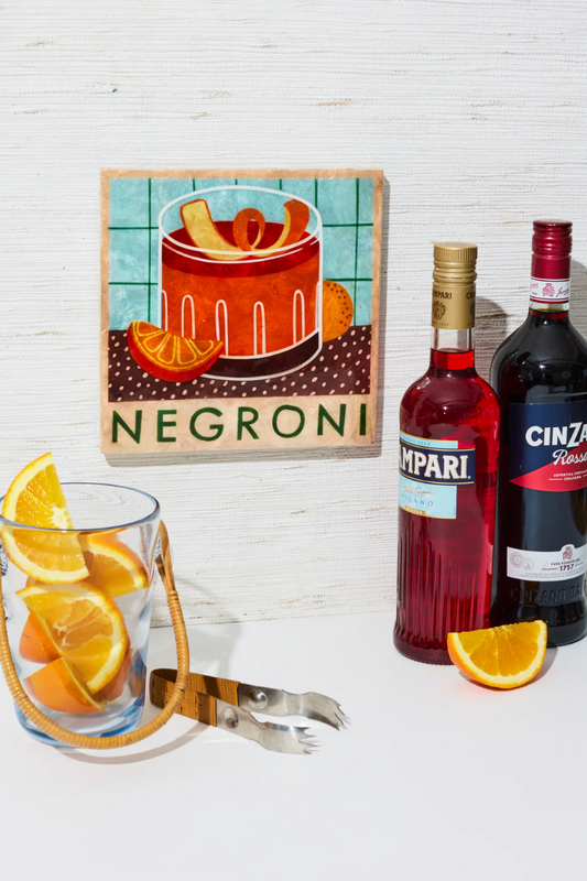 Happy Hour Negroni Tile