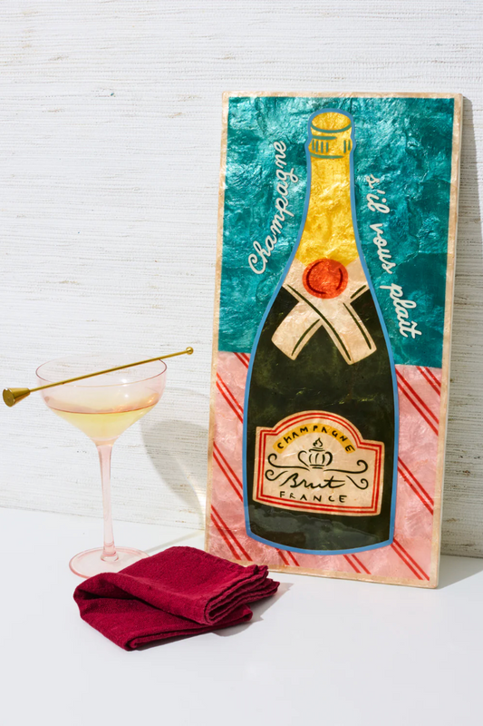 Happy Hour Champers Tile