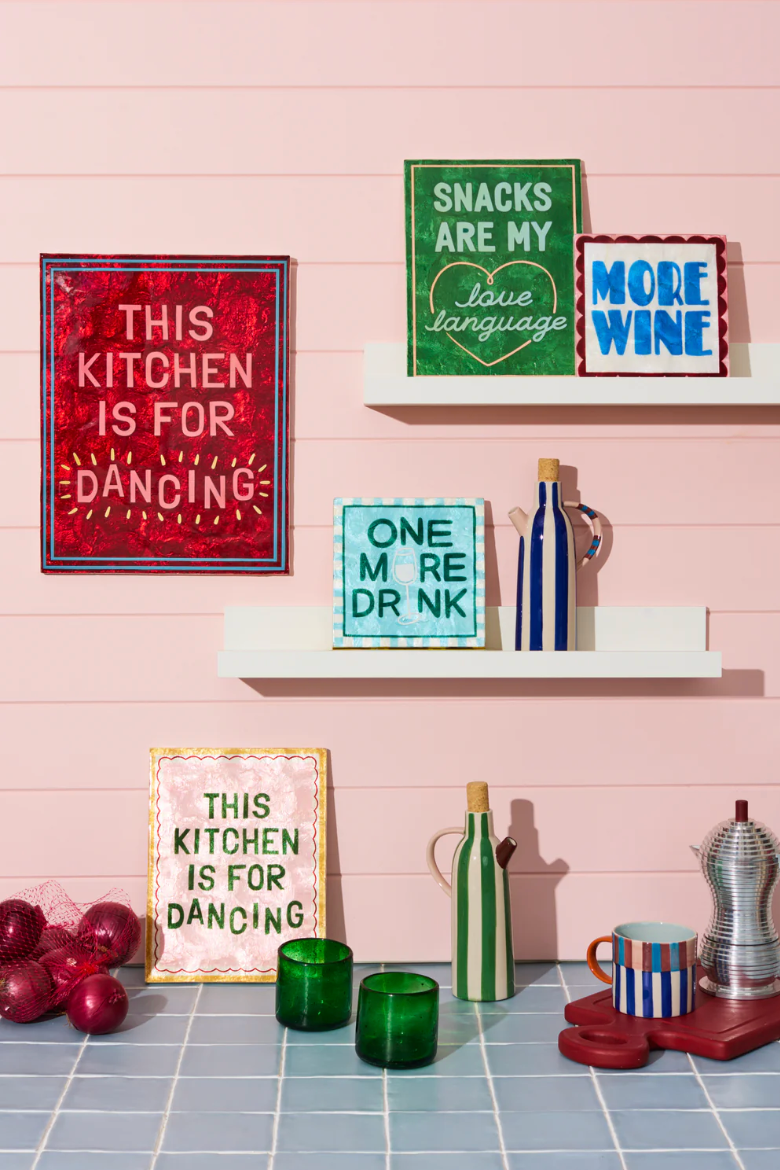 Fun House Kitchen Large Tile