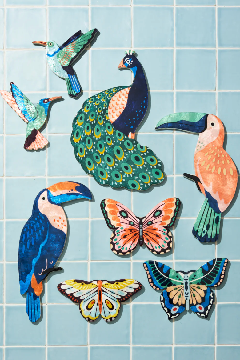 Canopy Hummingbird Wall Art Set