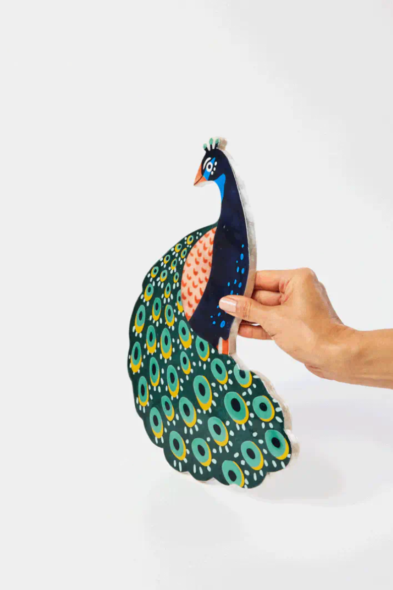 Canopy Peacock Wall Art