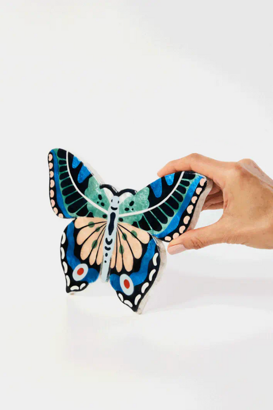 Canopy Butterly Blue Wall Art