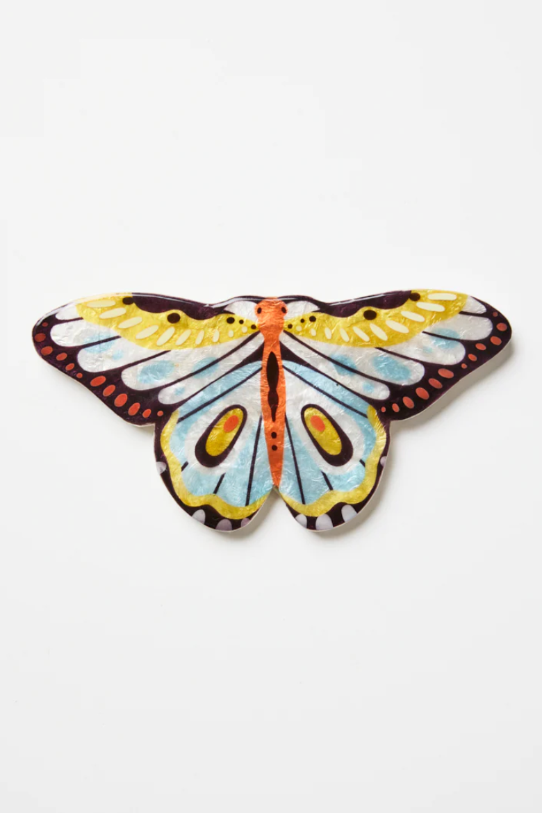Canopy Butterly Yellow Wall Art