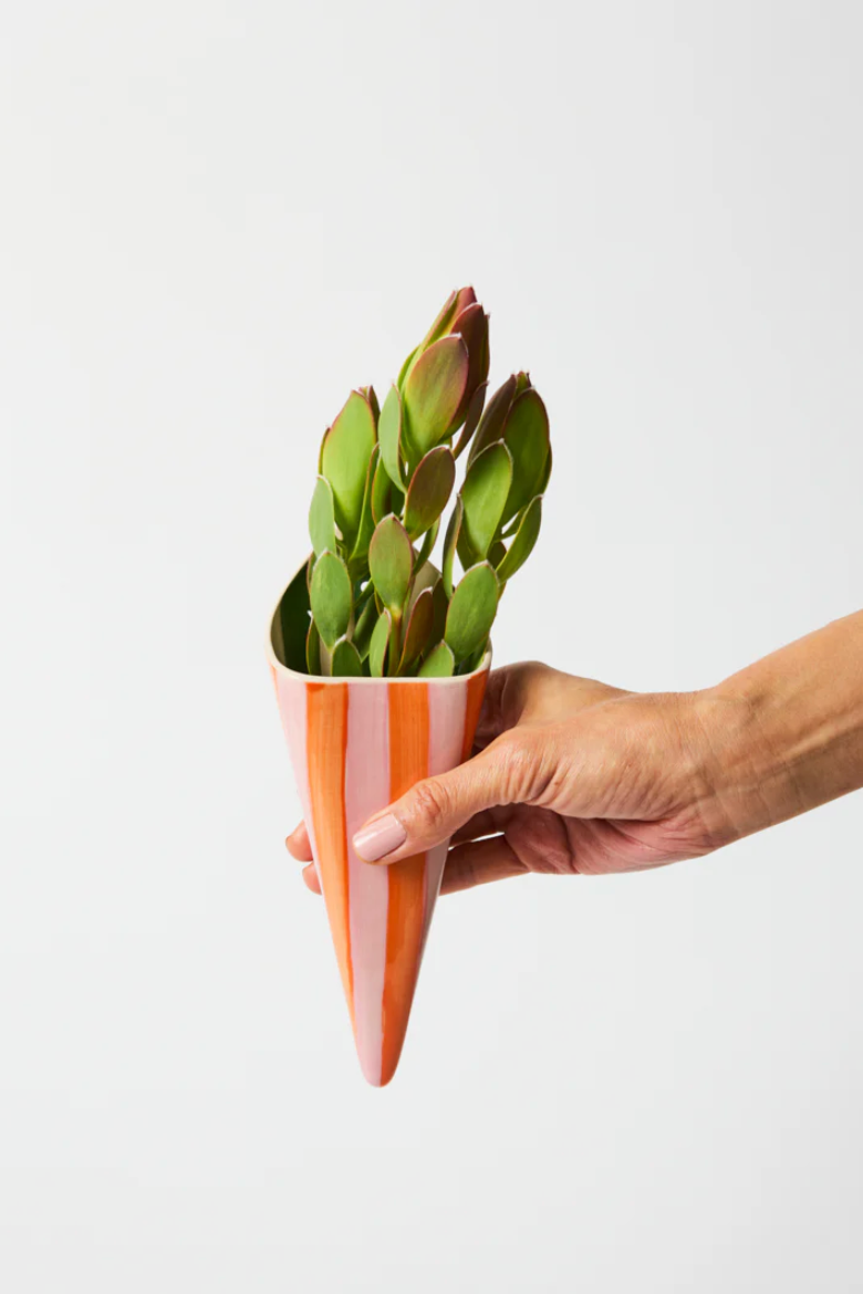 Folly Wall Vases, Stripe