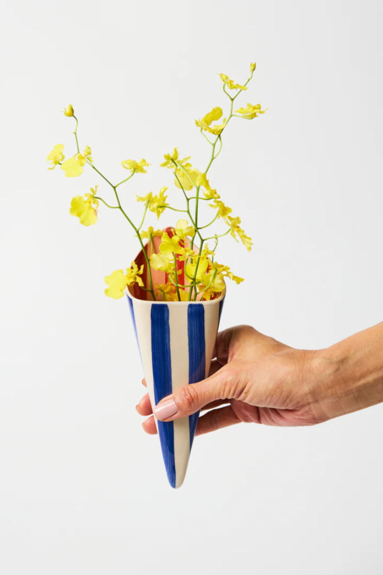 Folly Wall Vases, Stripe