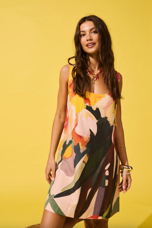 Isla Mini Dress, Tropical