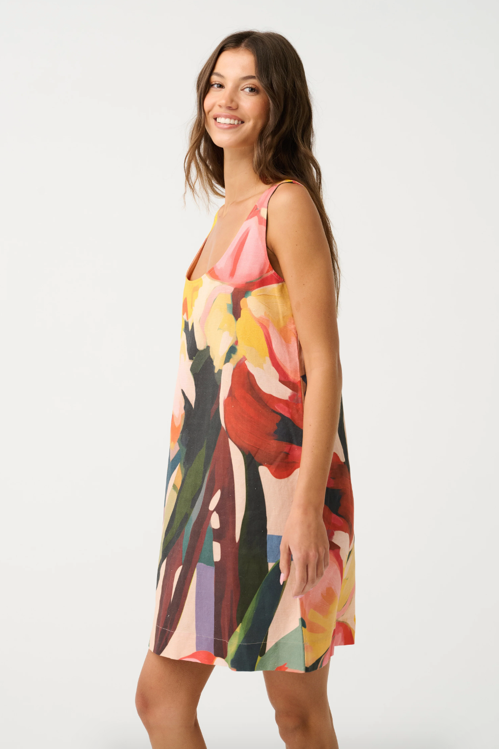 Isla Mini Dress, Tropical