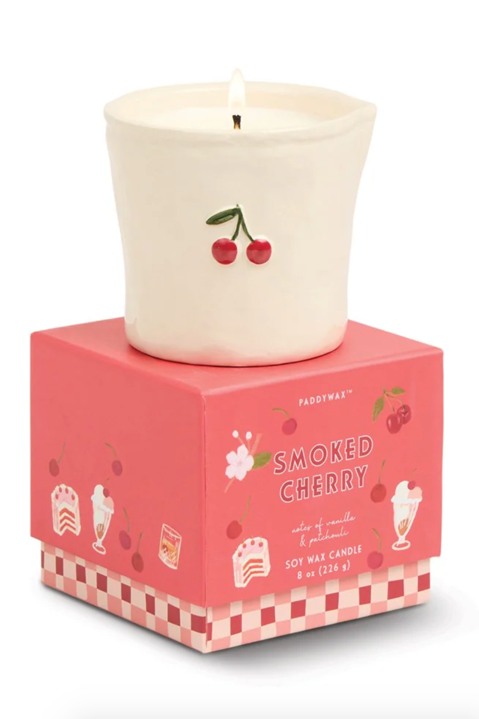 Bistro Candle, Smoked Cherry - FRANKIE + COCO