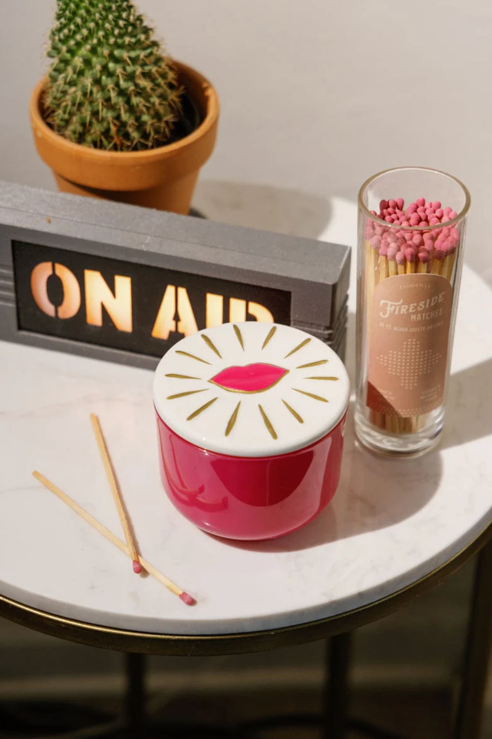 Charmed Candle, Kiss for Luck - FRANKIE + COCO