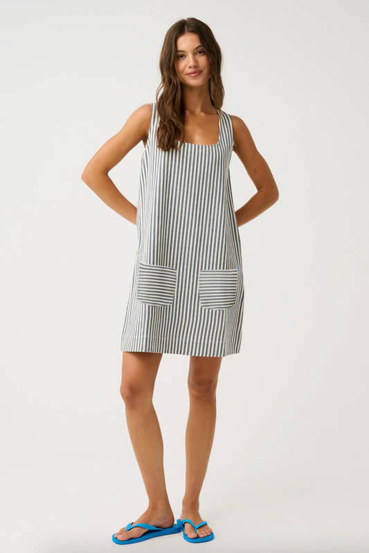 Noa Mini Dress, Stripe - FRANKIE + COCO