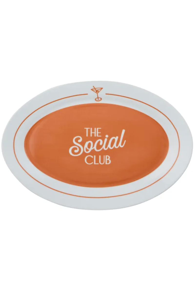 Social Club Oval Platters
