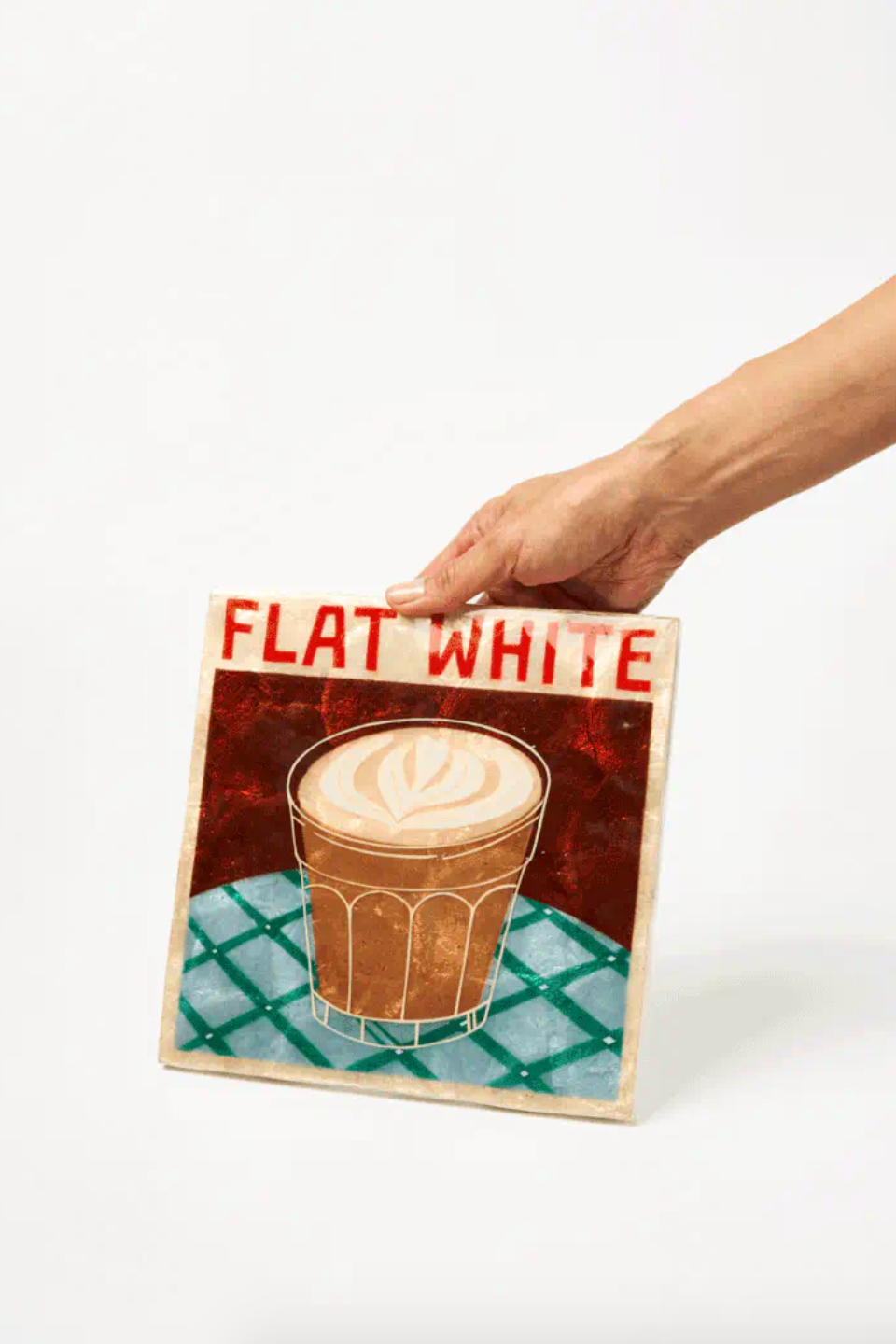 Barista Flat White Wall Art