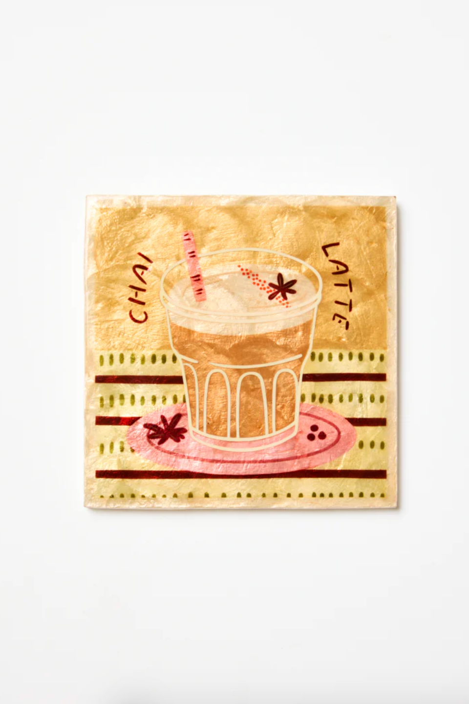Barista Chai Latte Wall Art