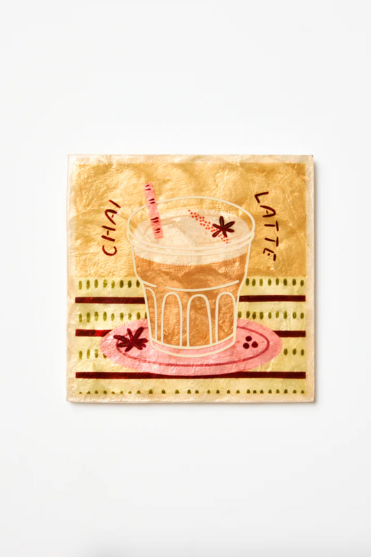 Barista Chai Latte Wall Art