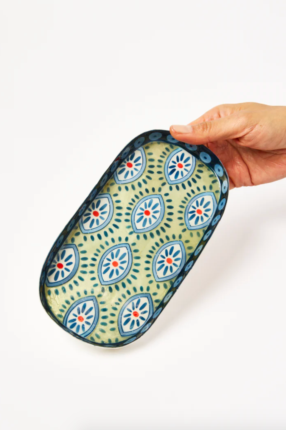Samira Blue Eyes Tray